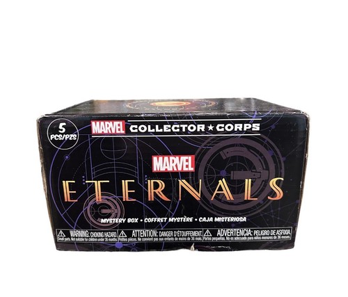 Funko Pop Marvel Collector Corps Eternals Mystery Box SZ 2XL NEW - Foto 2 di 8