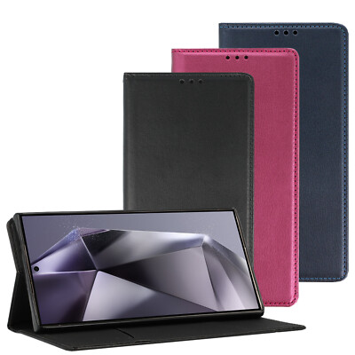 Handy Tasche Hülle Buch Magnet Tasche Schutzhülle Book Case Flip Cover Wallet