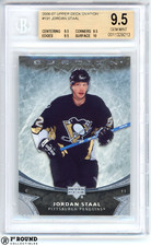 Jordan Staal RC BGS 9.5 2006-07 Upper Deck Ovation Rookie Gem Mint Plus #191