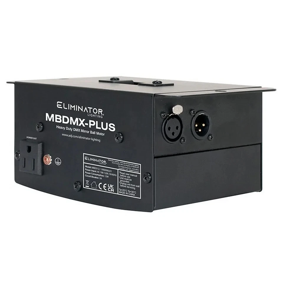 Eliminator Lighting MBDMX-PLUS Heavy Duty DMX Mirror Ball Motor - Image 4 of 4