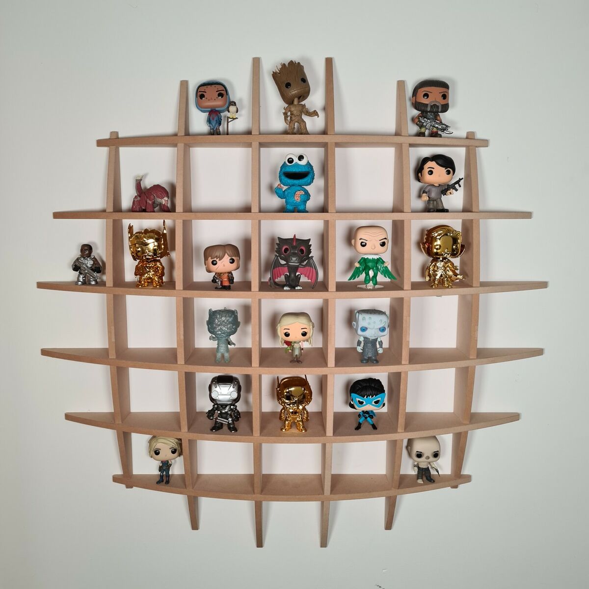 Support mural rond vertical Funko Pop -  France