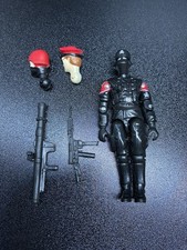 Red Shadows Figure Custom Action Force GI Joe Retro LJT  O-Ring Convention black