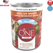 Healthy Weight Wet Dog Food Real Lamb & Brown Rice Flavor 13 oz Cans 12 Pack US 3.90 per gallon