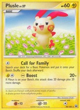 Pokémon Plusle Lv.27 MD-28 Rare Deutsch Excellent