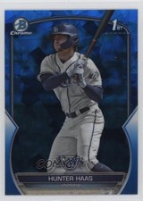 2023 Bowman Chrome Draft Sapphire Edition Hunter Haas #BDC-160 5y7
