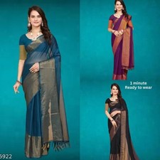 light weight ready to wear 1 minute wear saree