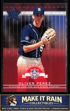 Oliver Perez 2002 Leaf Rookies & Stars #354 San Diego Padres Rookie RC