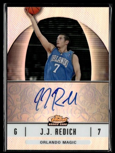 2006-07 Finest Rookie Autographs Refractors J.J. Redick RC Auto #98