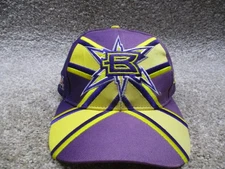 Vintage Birmingham Thunderbolts Hat Cap Strap Back One Size XFL Football Faded