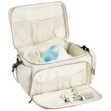 Breast Pump Bag, Breast Feeding Bag with Waterproof Mat, Fits for S1/S2, Pumping