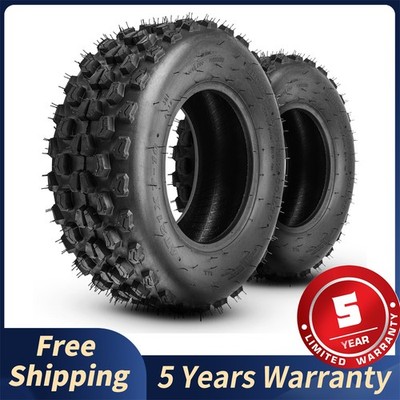 Set of 2 21x7-10 and 21x7x10 ATV Tires Z-116 with 4 Ply Tubeless for All ATV