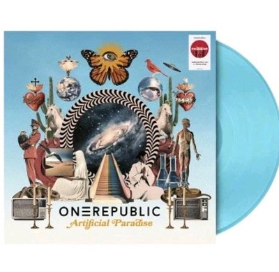 OneRepublic~Artificial Paradise Limited Edition Seabreeze Blue Vinyl~SEALED*READ
