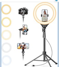 12'' Selfie Ring Light with 62    Tripod Stand for Video Recording Live Streaming