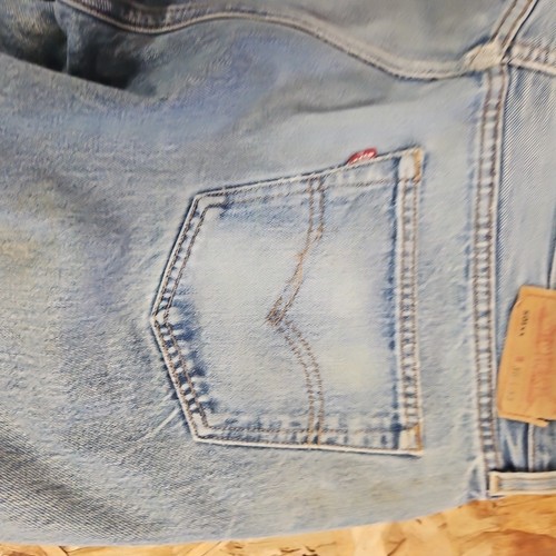 Vintage Levis Jeans Mens 38x33 501 XX Blue Denim 2000 Y2K - Picture 12 of 17