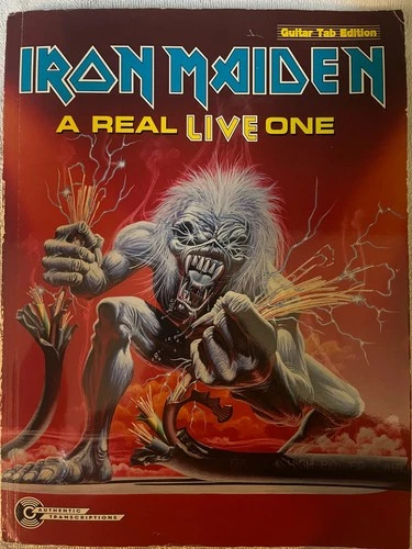 Iron Maiden - A Real Live One - Guitar Tab / Tablature Book