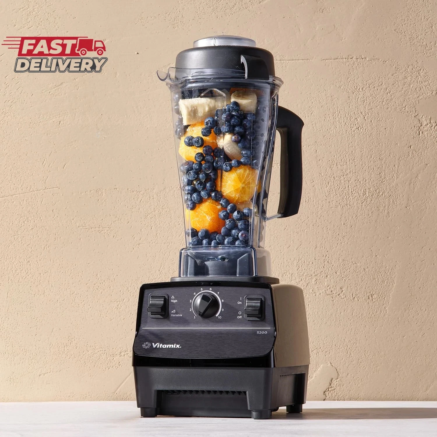 Vitamix 5200 Blender, Professional-Grade Blender for Smoothies, Soups, Ice Cream