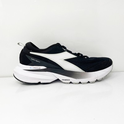 Diadora Womens Mythos Blushield Vigore 3 C7406 Black Running Shoes Sneakers Sz 7