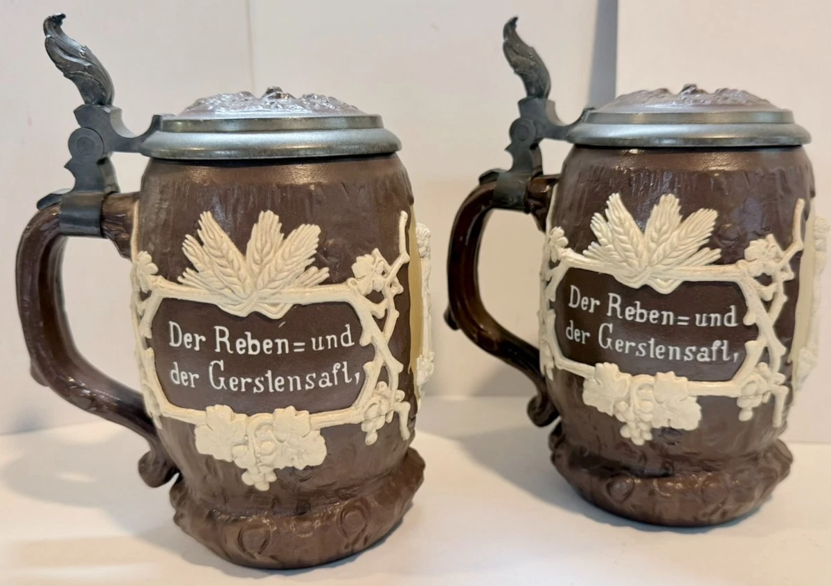 Villeroy Boch Mettlach Indiana Collectible German Steins for sale