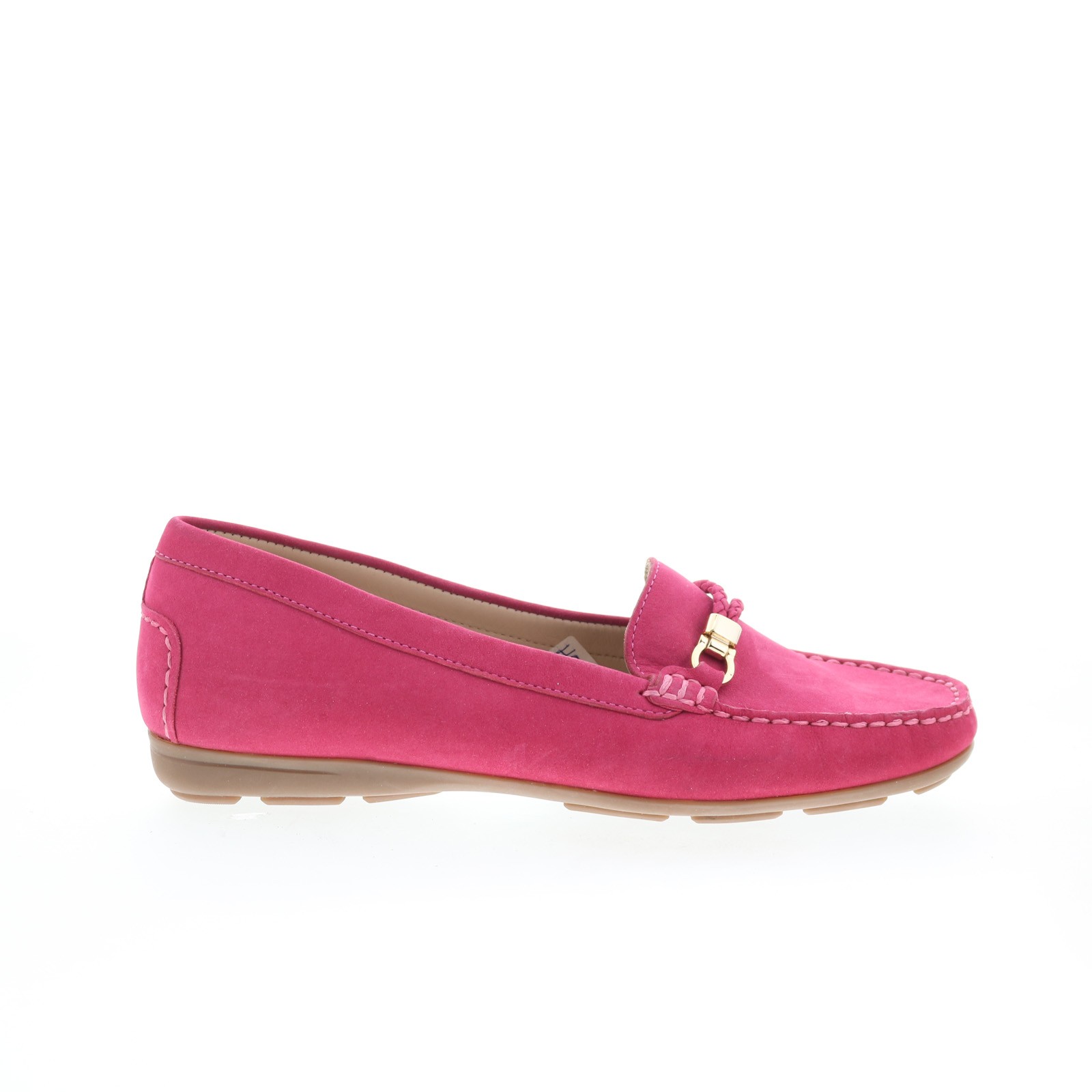 Hush Puppies Renita H509673 Womens Pink Nubuck Slip On Loafer Flats Shoes 6 4090₽