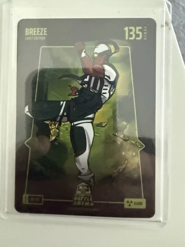 Bo Jackson Battle Arena Alpha Glow Battlefoil #BF-113 Breeze “Breece Hall”