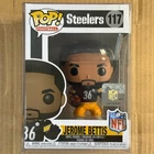 Funko Pop! Jerome Bettis #117, Pittsburgh Steelers, Home Jersey, Football NFL