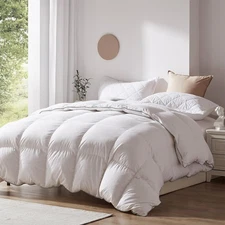 Bedding Duvet Cover Set Cotton Breathable Durable Soft Comfy，White Down Alter...