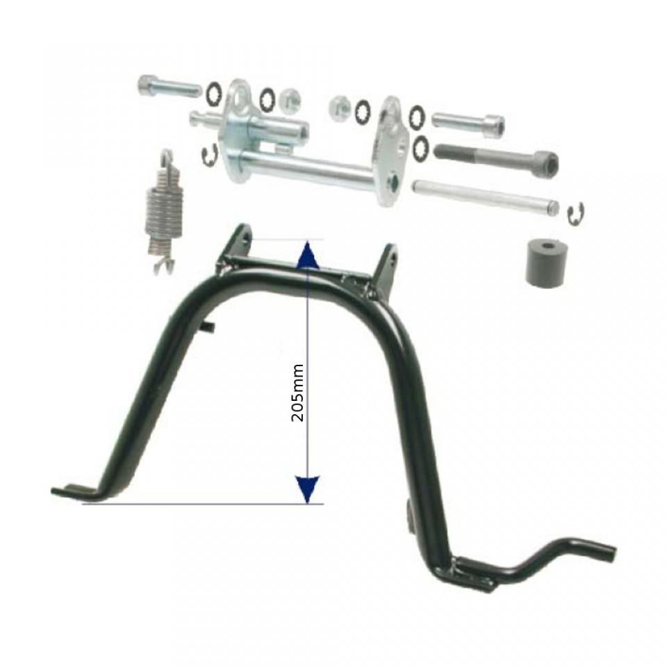 Béquille centrale RMS Ovetto 50 hauteur 20.5cm en acier renforcé anti-corrosion