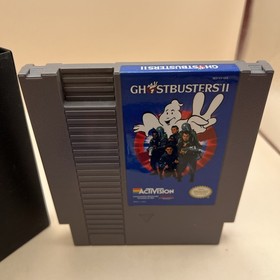 Ghostbusters II Nintendo NES 1990 Authentic Cartridge. Tested, Works.