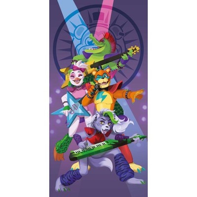 Fnaf Strandtuch Strand 70x140cm Baumwolle Five Nights At Freddy Original