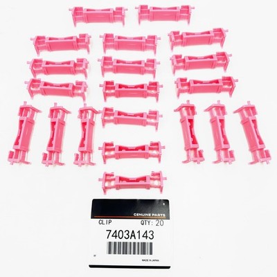 20PCS Roof Molding Clips For Mitsubishi Lancer Evolution 2008-2017 7403A143