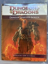 Dungeons Dragons Dungeon Master's Screen D D 4e Sealed, Mint