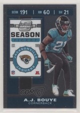 2019 Panini Contenders Optic Season Ticket AJ Bouye #34 oc3