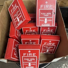 CERBERUS PYROTRONICS MSI-20B DUAL ACTION MANUAL PULL STATION 500-893081