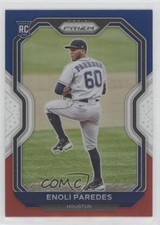 2021 Panini Prizm Tier III Red White & Blue Prizm Enoli Paredes #211 11ta