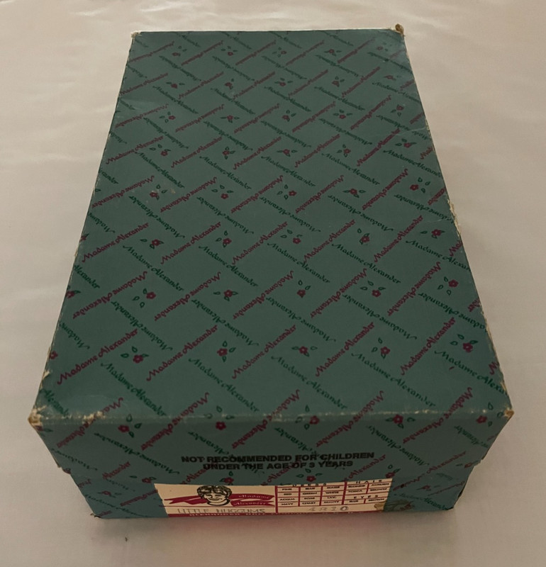 ORIGINAL BOX for Little Huggums #4810 Alexander Doll Co. NY Vintage BOX ONLY