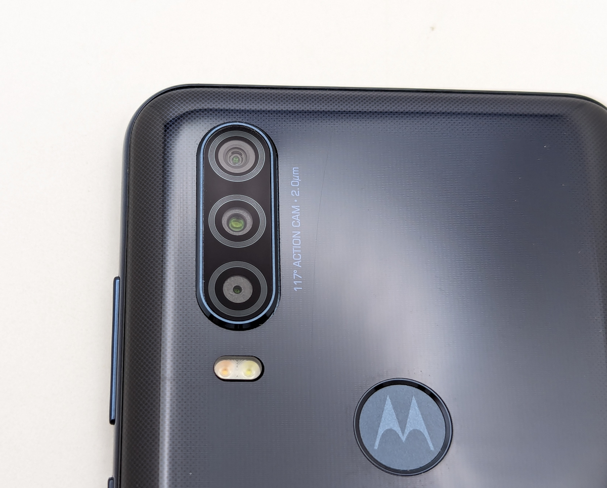 日本未発売　motorola one action Motorola One Action - 128GB - Denim Blue (Unlocked) (Single