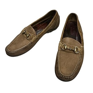 Martin Dingman Men\'s Chestnut Brown Leather Loafers. Size 11 M . (Pre owned) Bill Alligator Grain Penny Loafers - Chestnut | Martin Dingman main image 2