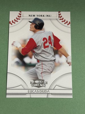 Lucas Duda 2008 Donruss Threads New York Mets #73 X49