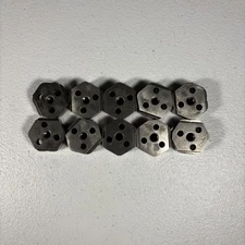 LOT OF 10 System 3R 25mm Macro Junior Coin USED