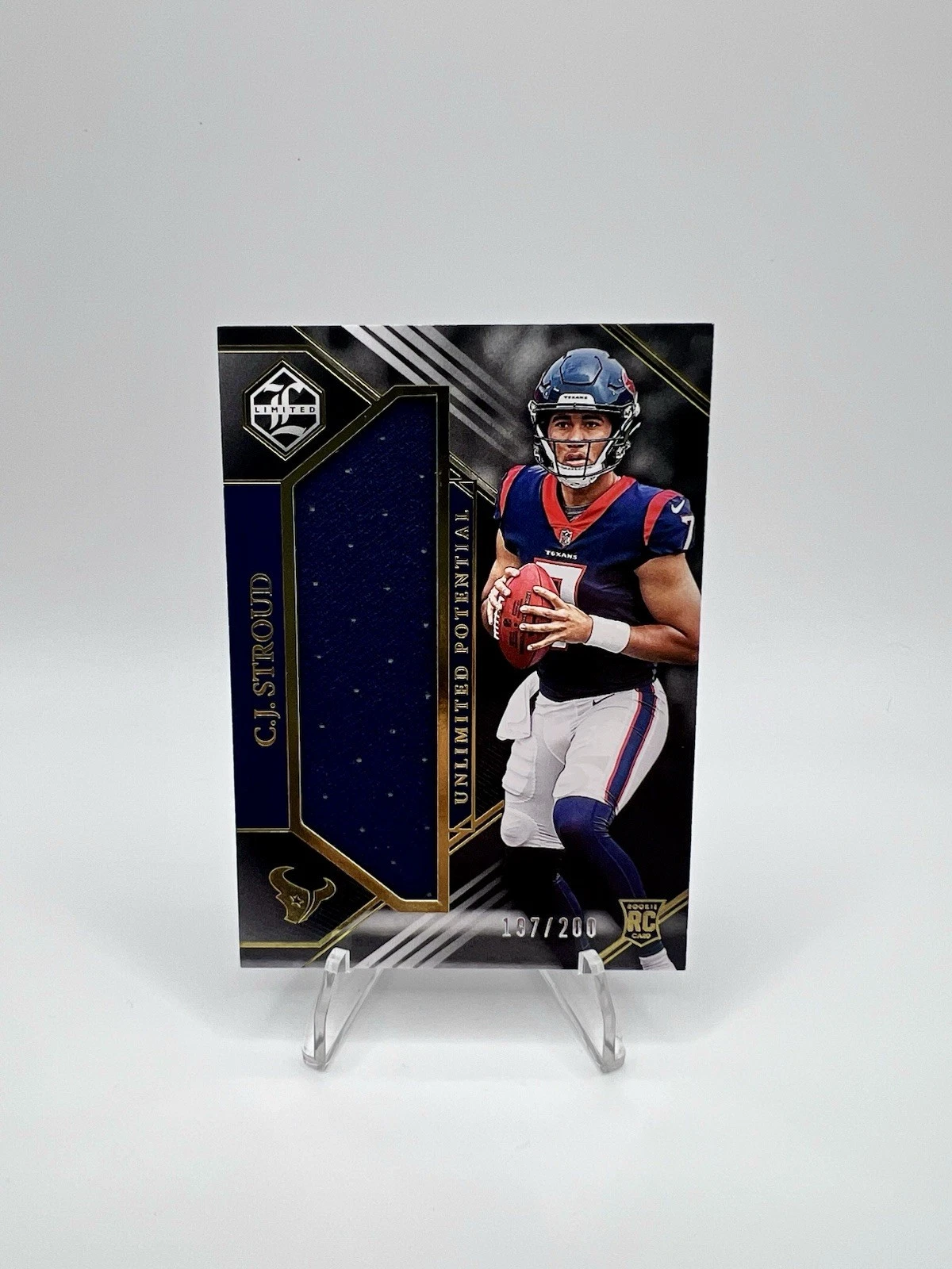 CJ Stroud Panini Limited Unlimited Potential Relics #LPCJS Base