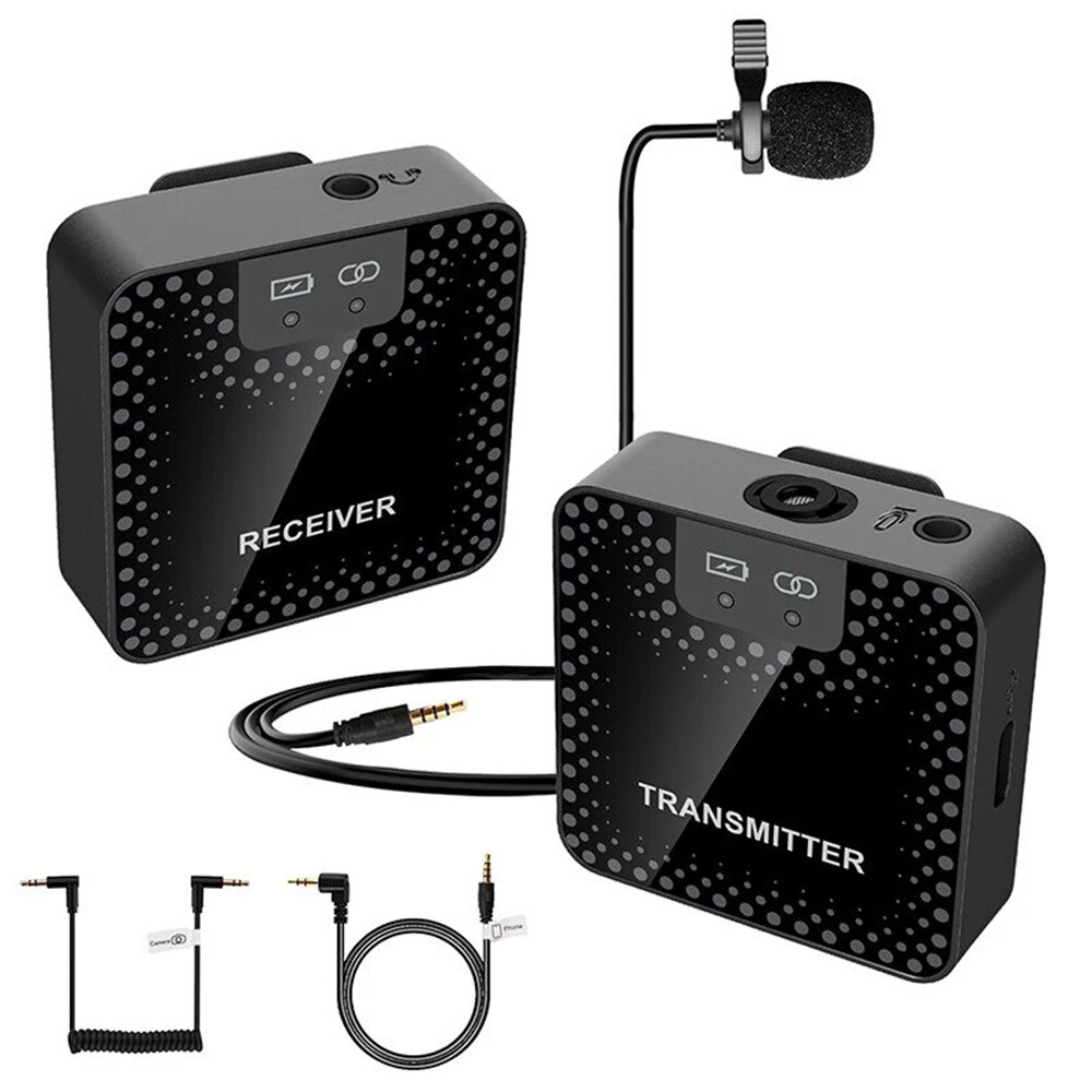 Microphone sans fil 2.4 GHz anti-interférence pour éliminer les bruits