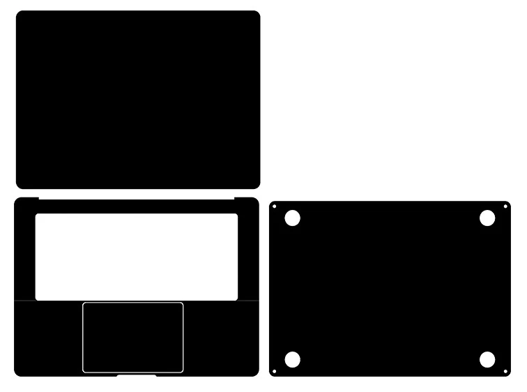 Vinyl Sticker Skin Cover for Apple MacBook Air 15 A2941 Pro 14 16 M2 A2779 A2780 - Image 2 of 4