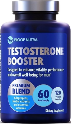 Ploof Nutra Testosterone Booster Enhance Vitality Well-Being For Men