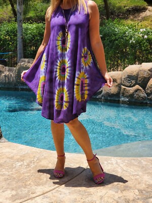 beach flowy dress DRESS OREA LILAC S