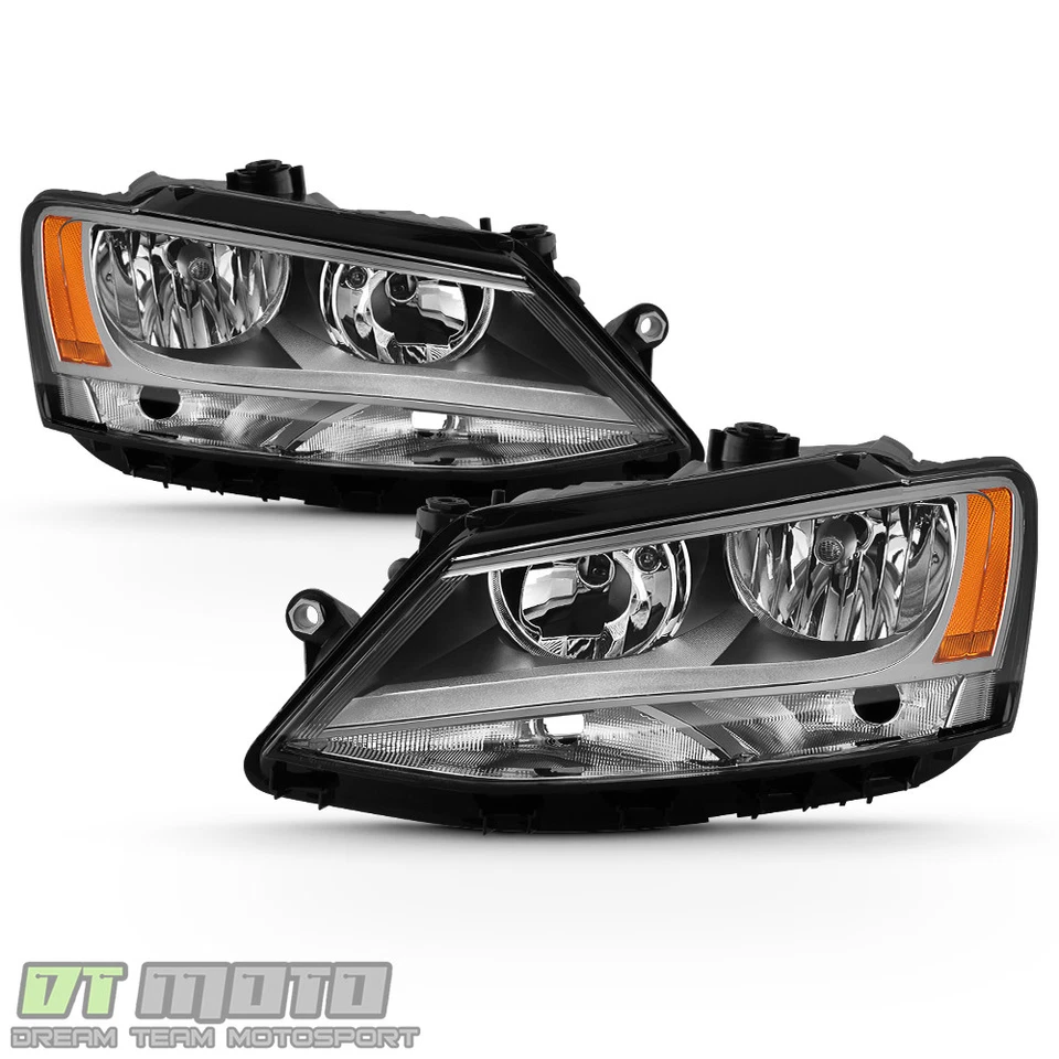 Faros faros de fábrica modelo halógeno izquierda+derecha Volkswagen Jetta 2011-2018 Foto 2 de 4