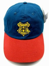 HARRY POTTER ./ HOGWARTS blue / red adjustable cap / hat - 100 cotton NEW 
