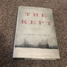 SIGNED James Scott The Kept 1st edition 1st printing 2014 Hardcover HC.