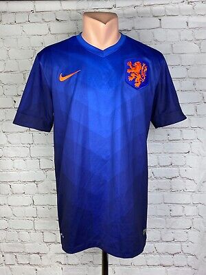 HOLLAND 2014/2015 HOME FOOTBALL SHIRT JERSEY 9 v. PERSIE NETHERLANDS KNVB  MENS S