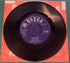 BO AND PEEP Young Love ~ UK 1964 Decca 7