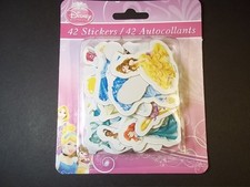 Disney Princess blister pack of card stickers NIP